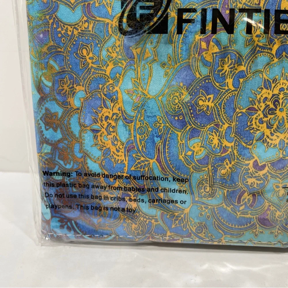 Samsung Galaxy Tab E/Tab3 Lite (7.0) Fintie Cover Case Folio Shades Of Blue NEW